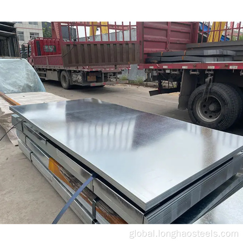 China Q345E Surface Treatment Galvanized Steel Sheet Manufactory